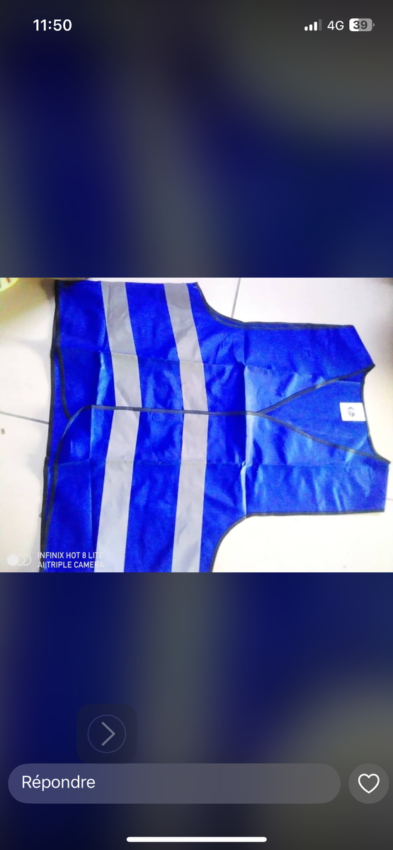 Gilets de sécurité haute visibilité