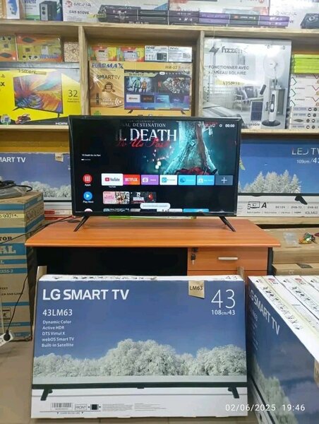 LG Smart TV 43 pouces Full HD