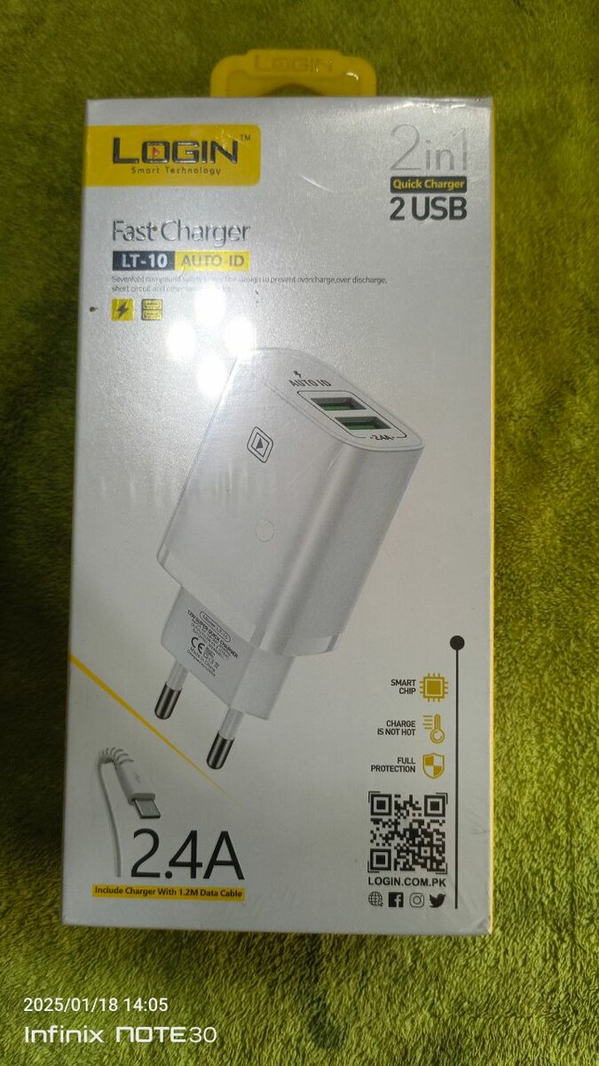 Login Mobile Charger