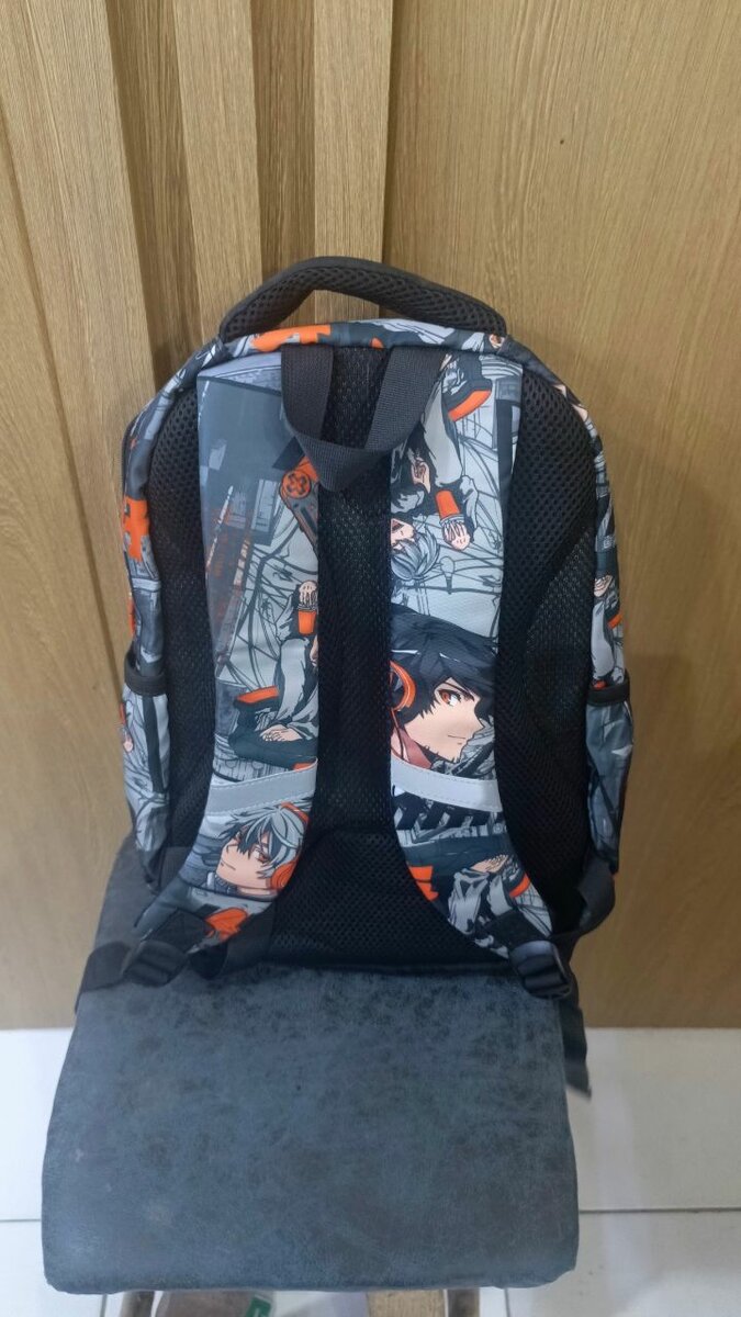 Sac à dos imprimé animé