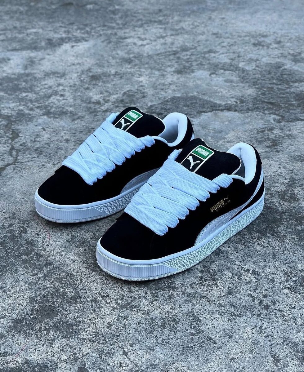 Chaussures Puma Suede Noires