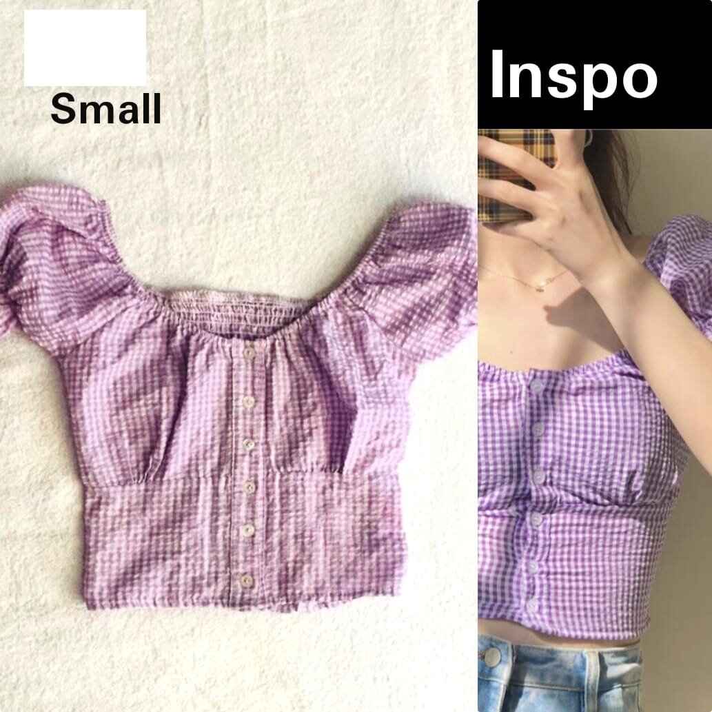 Salaula crop tops and tops