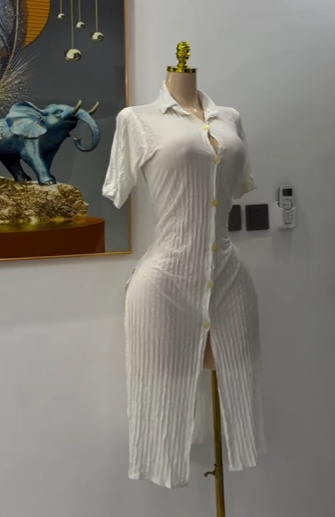 Women's knitted dress