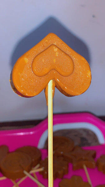 Sucettes en Chocolat Artisanal