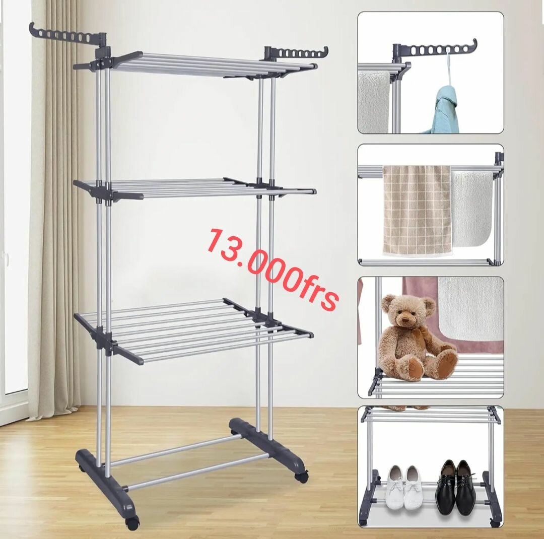 Étagère de Séchage Pliable