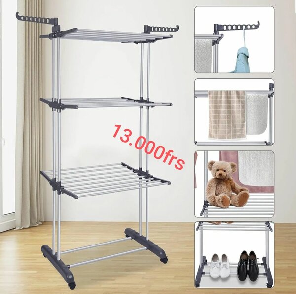 Étagère de Séchage Pliable