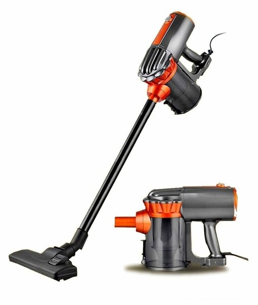 600W 1.2L 2-WIN-1 HANDHELD VACUUM CLEANER WITH DUST CONTENT