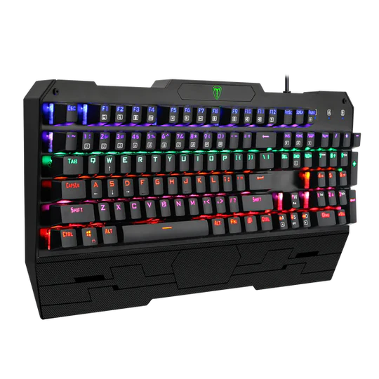 T-DAGGER Battleship Gaming Mechanical Keyboard T-TGK301