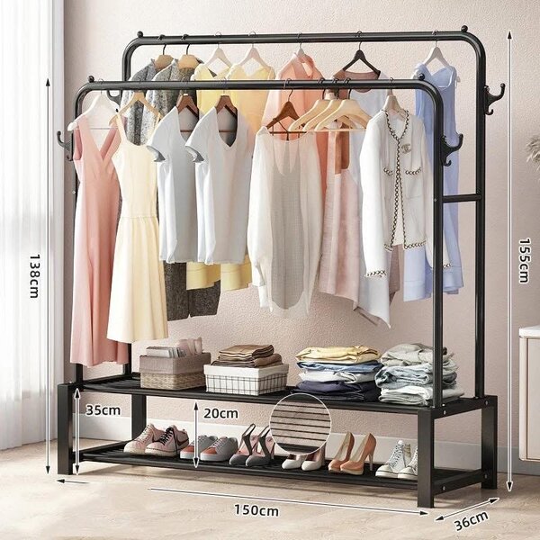 Porte-vêtements moderne extensible