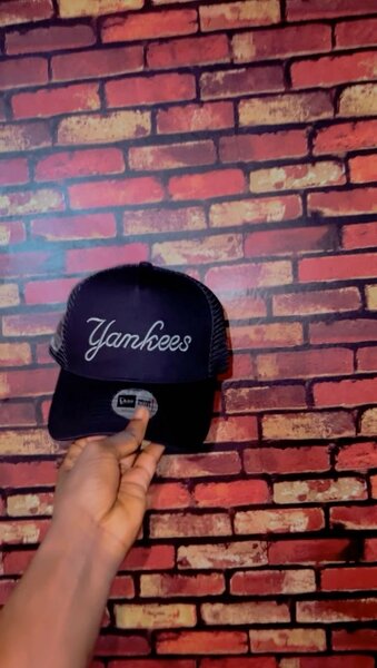 Casquette noire "Yankees"