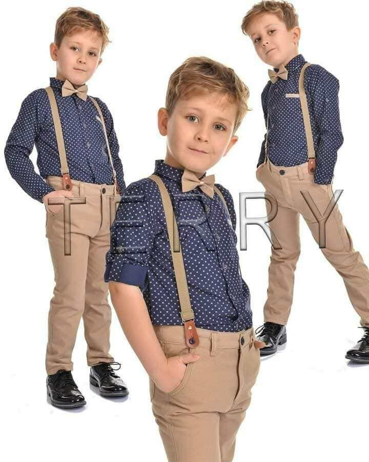 2 piece suit with suspenders