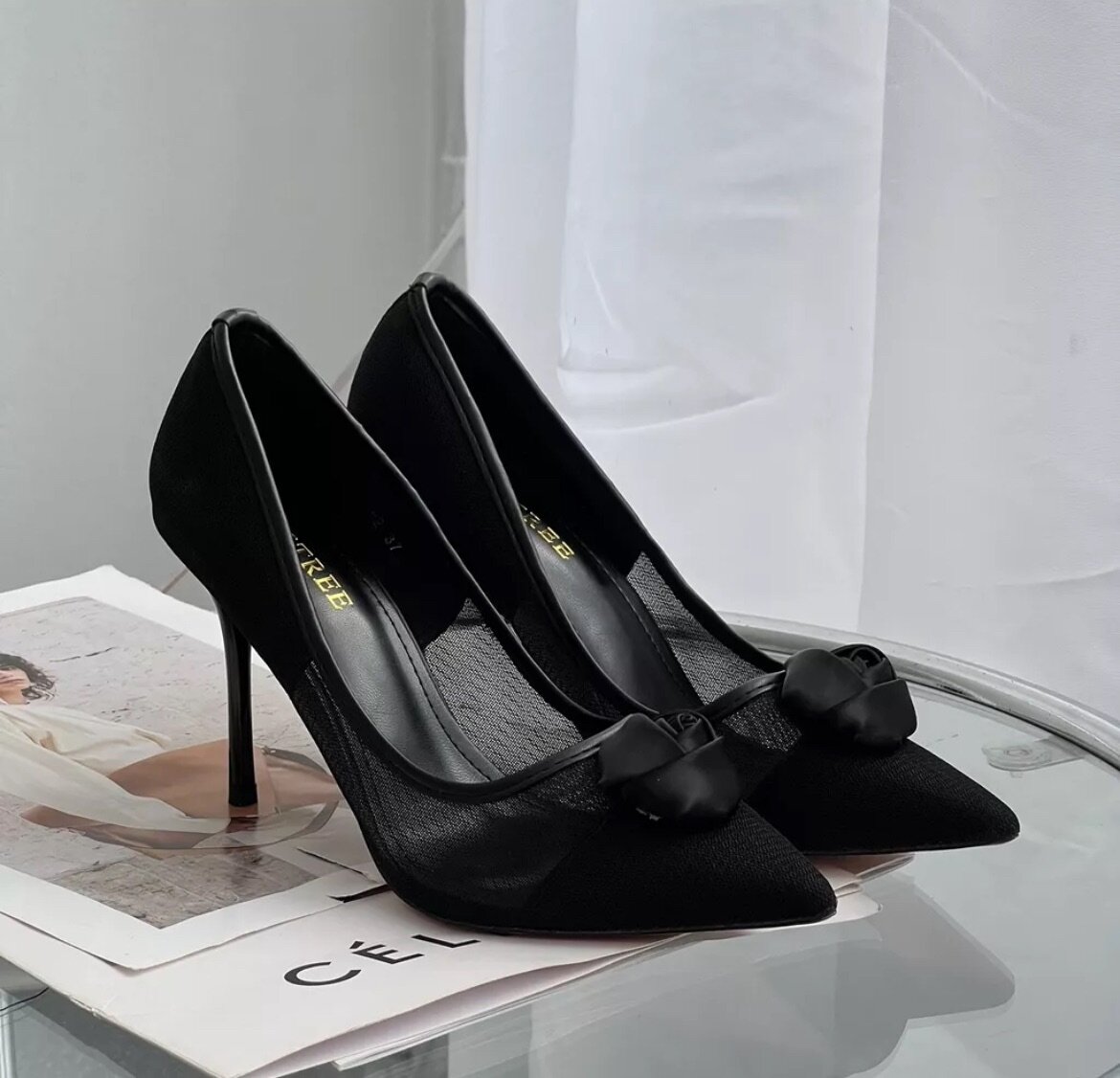 Туфли сетчатые