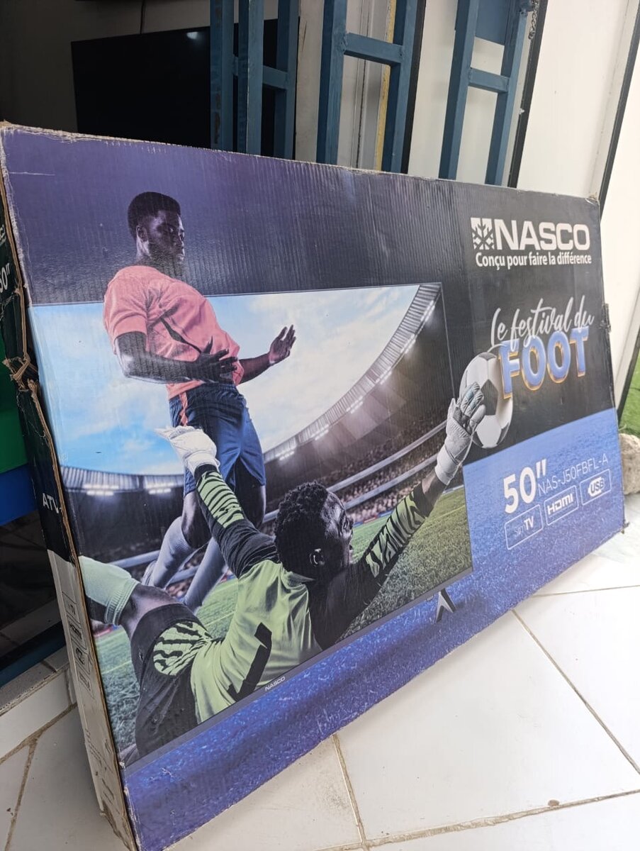 Téléviseur LED HD 50" NASCO