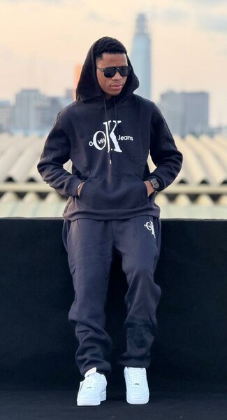 Ensemble de survêtement noir unisexe