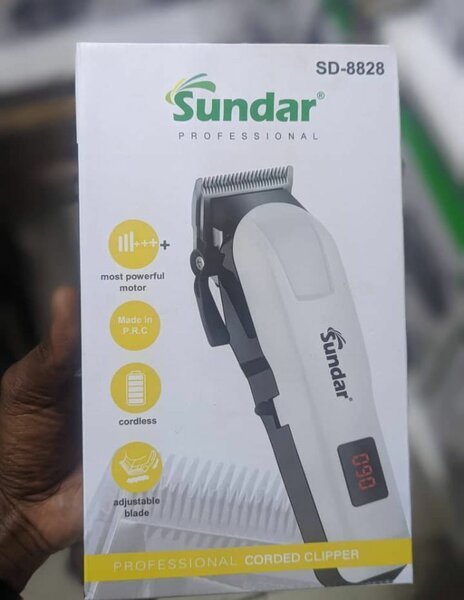 Rechargeable shaving machine