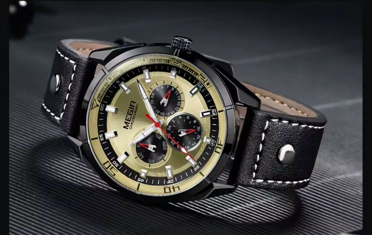 Montre Chronographe Homme Élégante