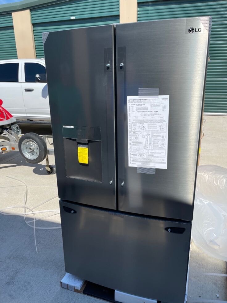 Double Slide Door Refrigerator