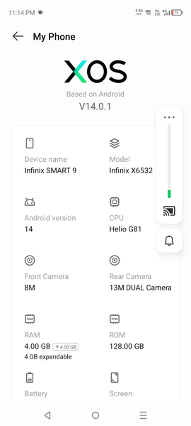 Infinix Smart 9mobile