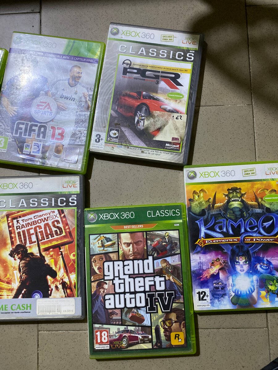 Cd Xbox 360 Classiques