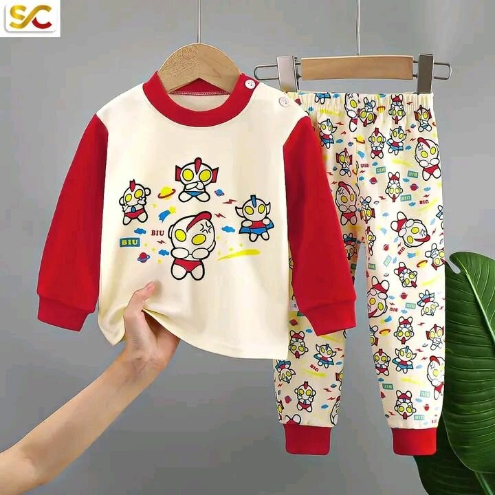 Pyjamas enfants motifs colorés
