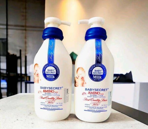 Baby secret body lotion