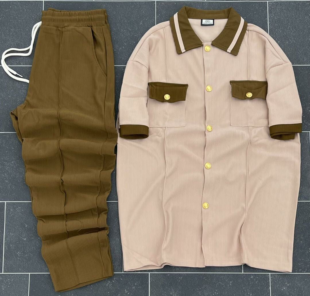 Ensemble Décontracté Bicolore