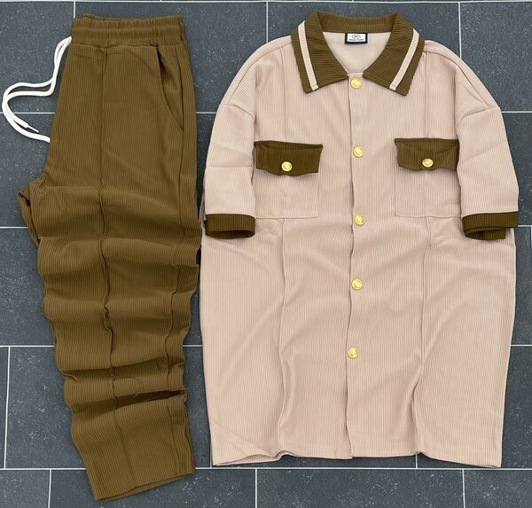 Ensemble Décontracté Bicolore