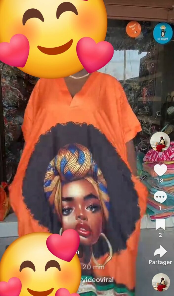 Caftan Coloré Ethnique