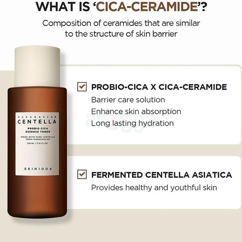 SKIN 1004 Madagascar Centella Probio-Cica Essence Toner 210m