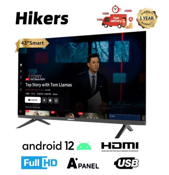 43 Frameless Android Smart FHD LED TV