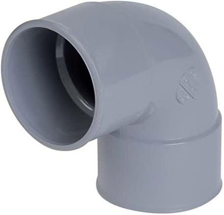 Coude PVC 75 évacuation