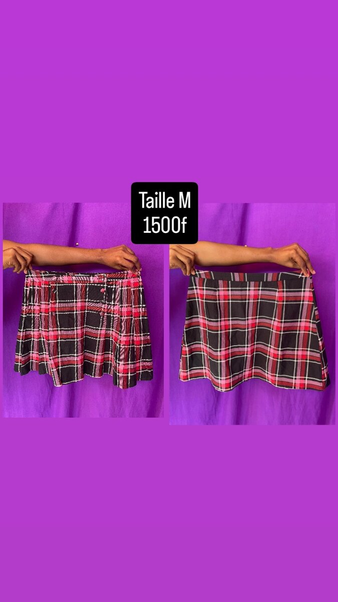 Jupe Écossaise Taille M