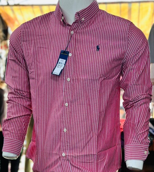 Chemise homme à rayures élégante