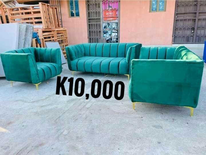 A set of beautiful and soft home furniture