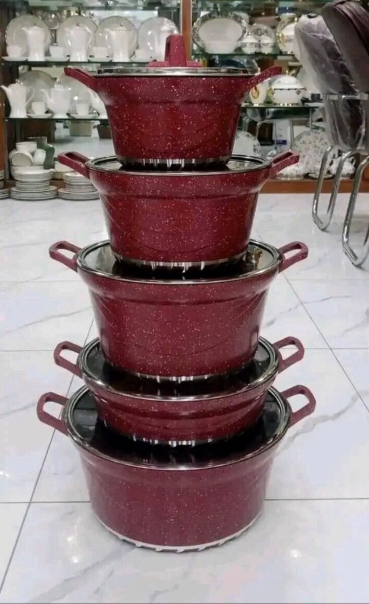 12 pcs nonstick cookware set