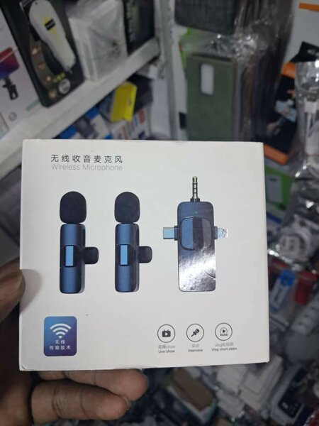 Microphone sans fil pour smartphone