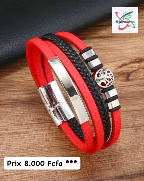 Bracelet cuir importé