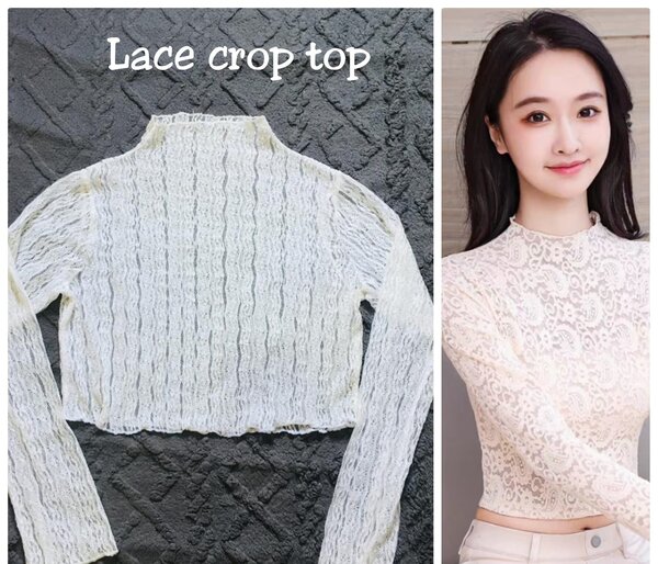 Salaula crop tops and tops