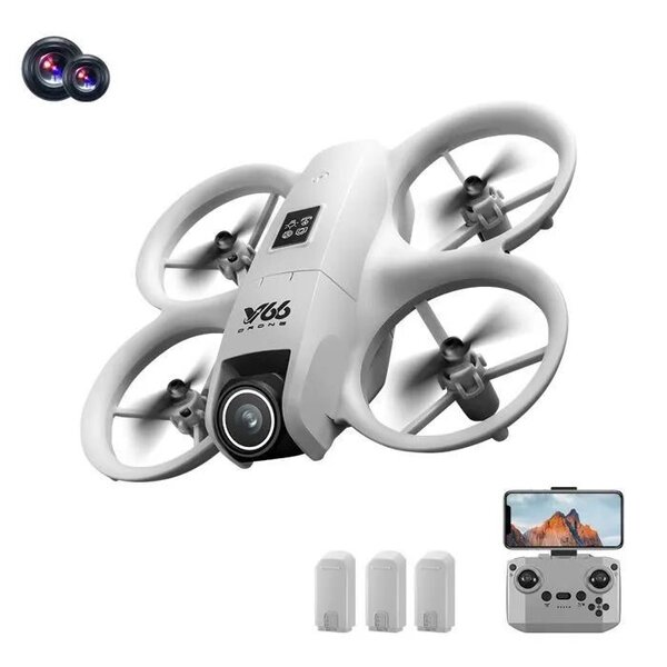 Drone caméra 6K double