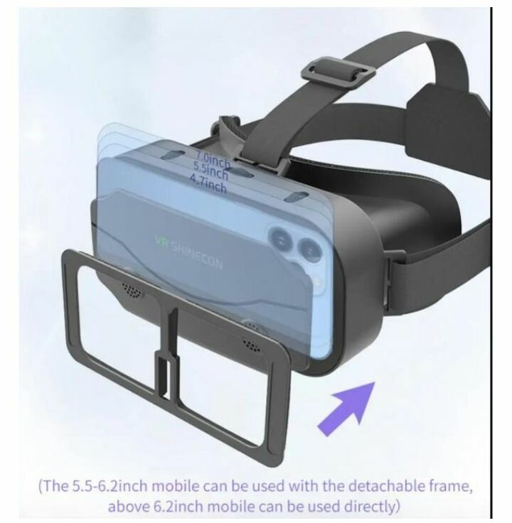 Casque VR Réalité Virtuelle 3D