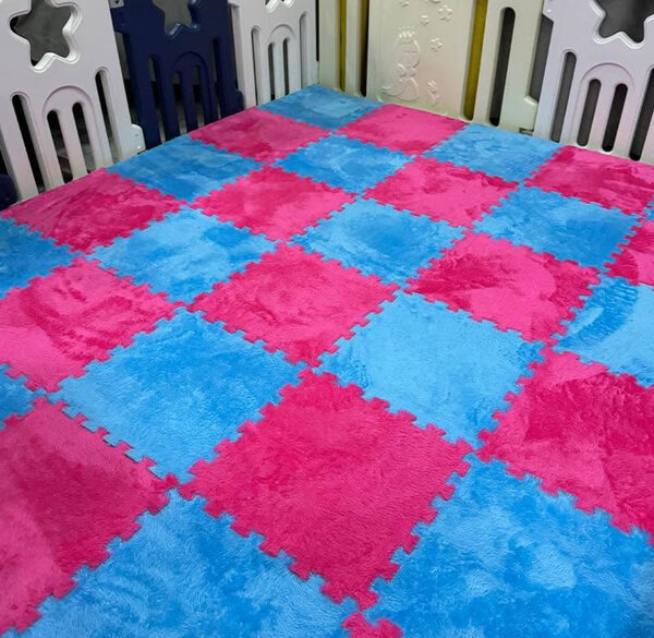 Tapis Puzzle Doux Enfant