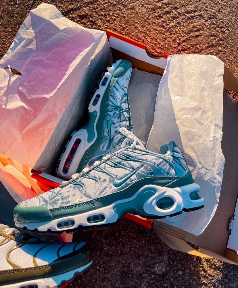 NIKE AIR MAX PLUS TN "PALM PACK GREEN" ( Avec le coffret)