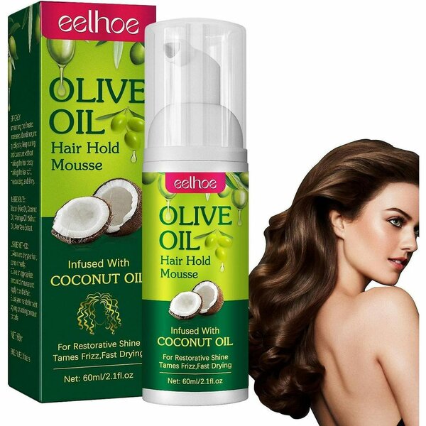 Mousse Cheveux Huile d'Olive