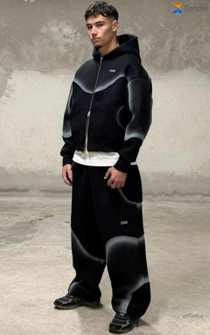 Ensemble jogging dégradé