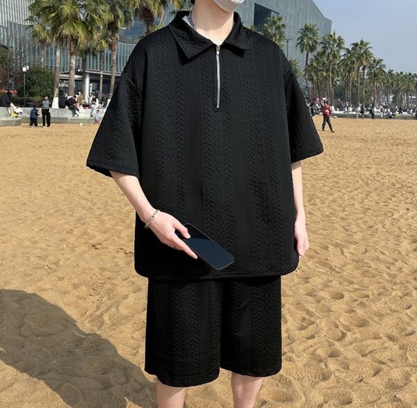 Men's Polos Shirts Set