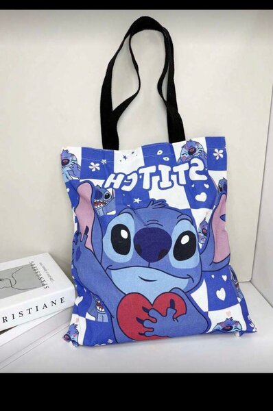 Sac cabas imprimé personnage