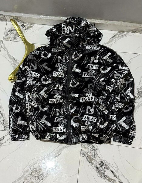 Veste coupe-vent imprimée