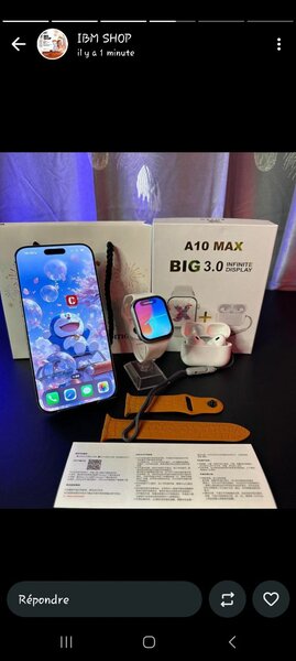 Smartwatch A10 Max Big 3.0