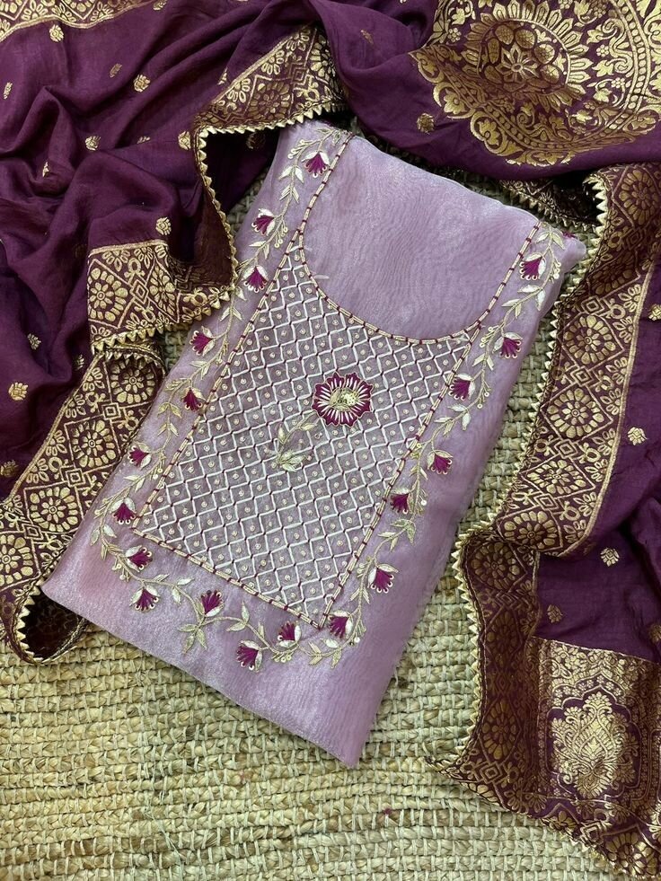 Organza 3 Peace Suit