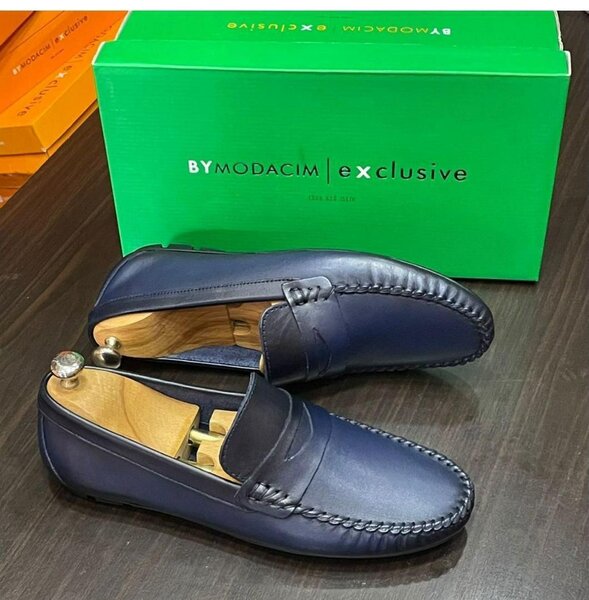 Mocassins Élégants en Cuir Homme